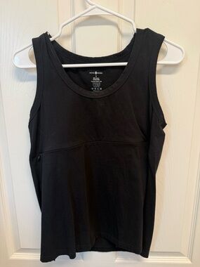 Movemama Invisible Zipper Nursing Tank - Black